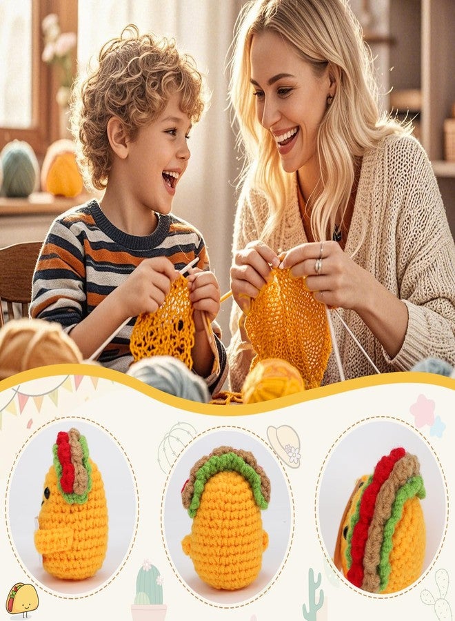 Jettryran Son Gifts from Mom Dad Mini Crochet Taco Son Birthday Gifts for Year Old Bonus Step Son from Mother Father, to My Best Son Ever Christmas Easter Basket Stuffers Valentines Teen Boys Teenage - Image 2