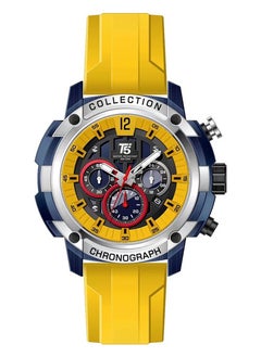 T5 T5 Men's Chronograph Silicone strap Watch  - Image 1