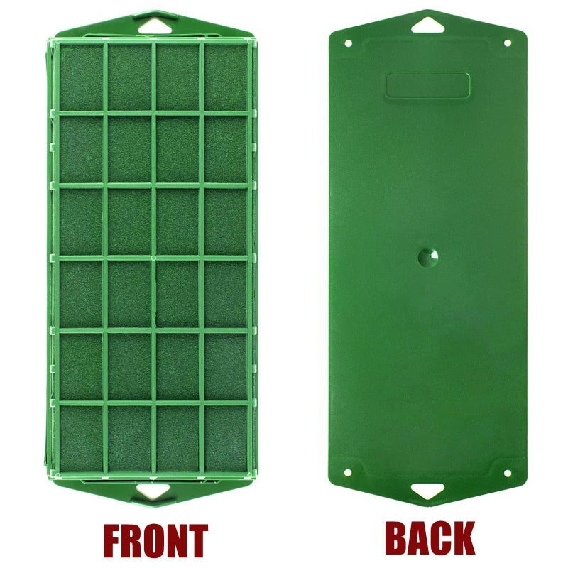 Takytao Floral Foam Cage, Dry Flower Cage Holders, Green Foam Cage Blocks for Fresh Flower Arrangements Decoration, Wedding, Interior and Garden - Image 4