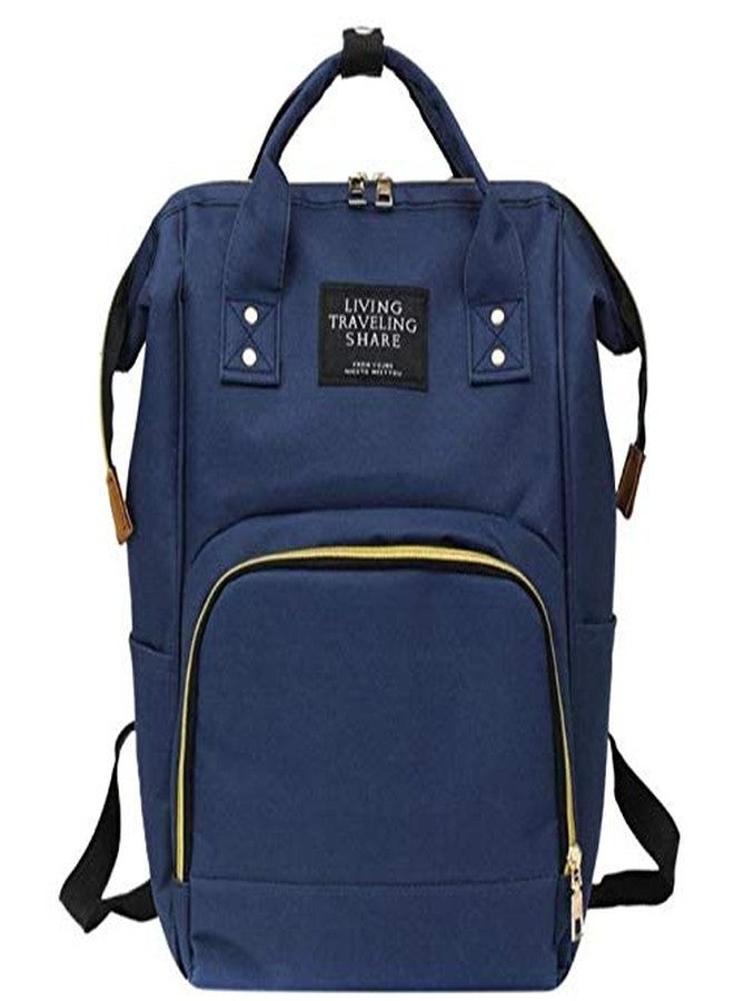 Alya Multifunctional Waterproof Durable Nursing Maternity Diaper Backpack Tote Bag for Travelling (Blue) - Image 1