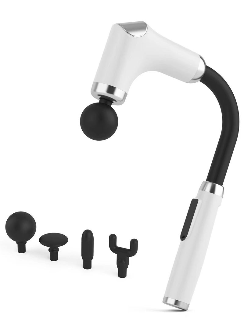 إسكدنيا مسدس تدليك بمقبض طويل وقوة عالية وتصميم صامت لاسترخاء العضلات وعلاج إعادة التأهيل - Image 1