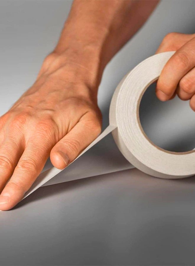 Chase Up Masking Tape 2" x 20 Yards | Strong Adhesive Tape for Painting, Decorating, DIY Home, Office, School Stationery, Arts, DIY Crafts etc [6 Roll] - Image 4