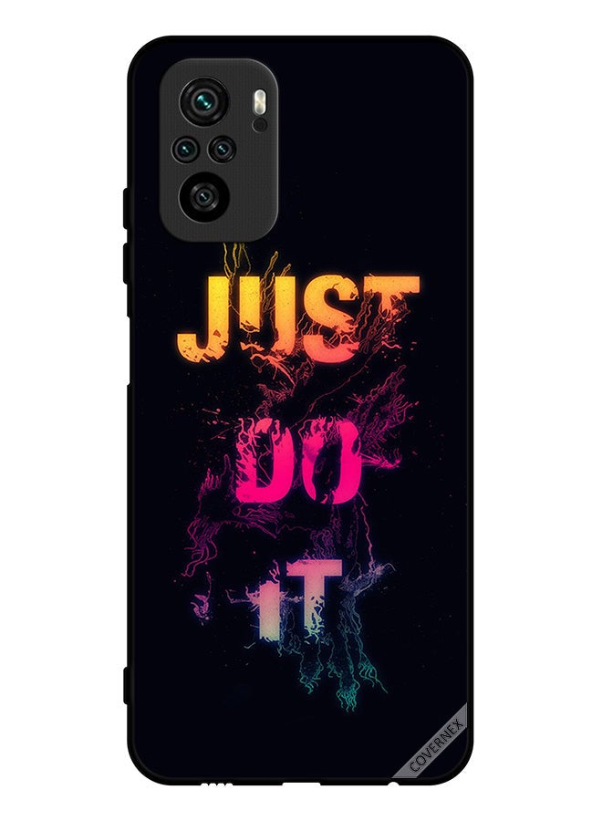 Covernex Protective Case Cover For Poco M5s 4G Just Do It - Image 1