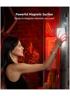 أبتشر أبوتشر أماران Ace 25x ضوء LED ثنائي اللون بقوة 32 واط، إضاءة فيديو للكاميرا، نطاق حرارة لونية 2700K-6500K، شدة إضاءة 6320 لوكس عند 0.5 متر، شحن سريع عبر USB-C، تركيب مغناطيسي، 9 تأثيرات إضاءة، تحكم لاسلكي عبر تطبيق Amaran – فضي  - Image 3