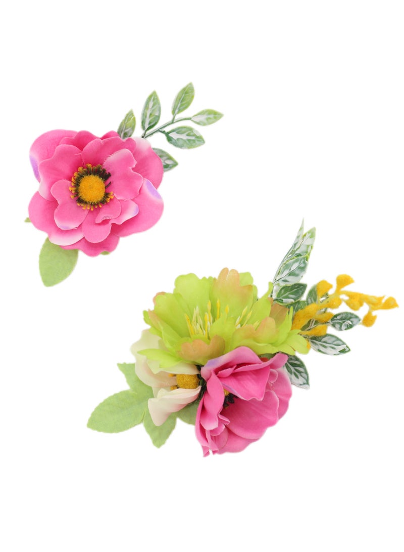 2PCS Unisex-Adult Jibbitz Shoe Decoration Charms for Clogs Sandals, anemone Series Diy Accessories for Girls Women Party Favors Gifts(Not Incleded Shoes) - Image 3