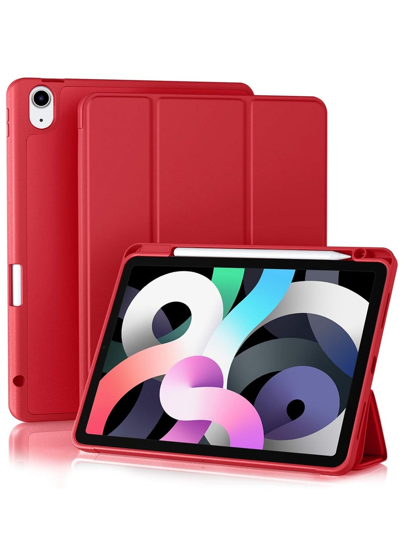 ميجوفاست جراب متوافق مع iPad Air من الجيل السادس مقاس 11 بوصة M2 2024 لجهاز iPad Air 5th من الجيل الرابع 2022 2020 مقاس 10.9 بوصة مع حامل قلم وخاصية السكون والاستيقاظ التلقائي - Image 1