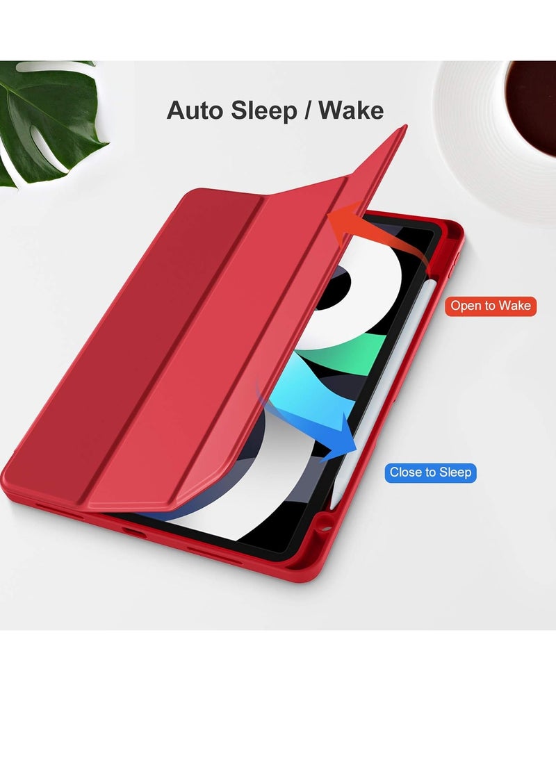 ميجوفاست جراب متوافق مع iPad Air من الجيل السادس مقاس 11 بوصة M2 2024 لجهاز iPad Air 5th من الجيل الرابع 2022 2020 مقاس 10.9 بوصة مع حامل قلم وخاصية السكون والاستيقاظ التلقائي - Image 5