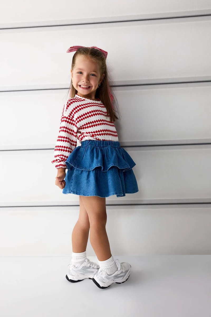 ديفاكتو Baby Girl Sweatshirt
