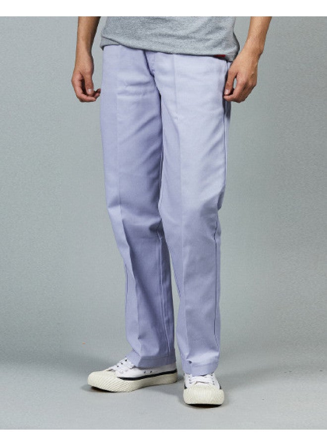 Dickies بنطلونات عمل كاجوال عصرية من ديكيز لربيع/صيف - بنطلونات مستقيمة الطول بأسلوب أمريكي للرجال والنساء (أسلوب مزدوج)  - Image 1
