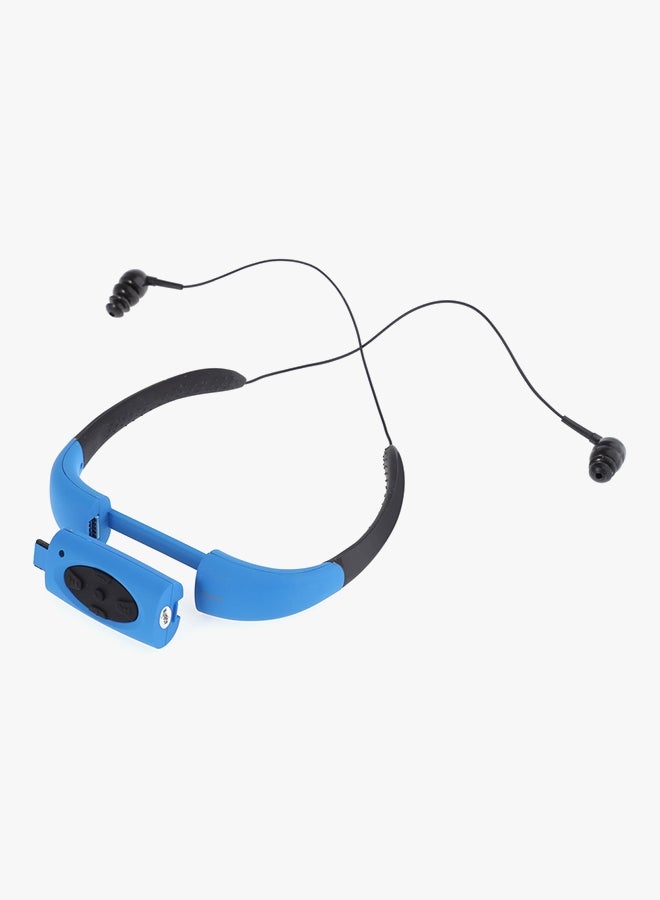 NIBEMINENT Waterproof In-Ear Neck Band MP3 Player Blue/Black  - Image 2