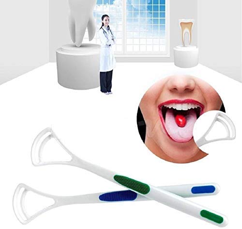 Kproxi Tongue Cleaner Brush Scraper, Set of 4 Pcs(Multi Colour) - Image 3