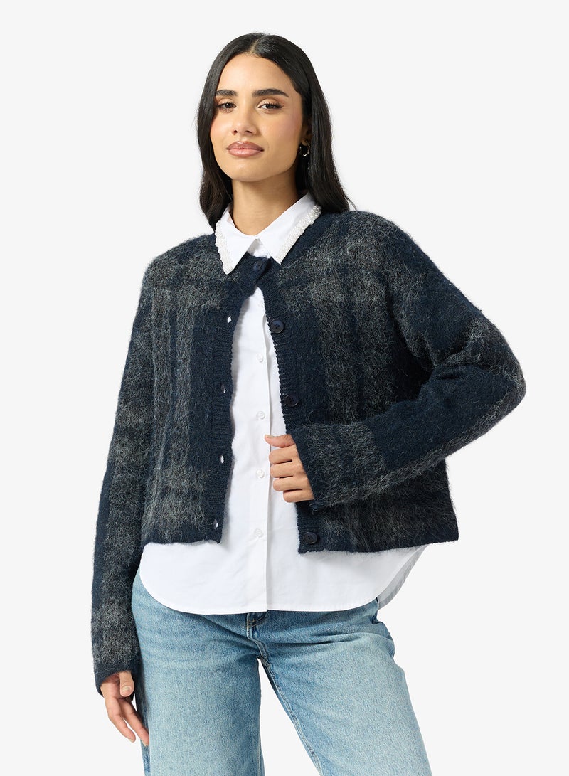 اونلي كارديجان بأزرار وأكمام طويلة - Image 1