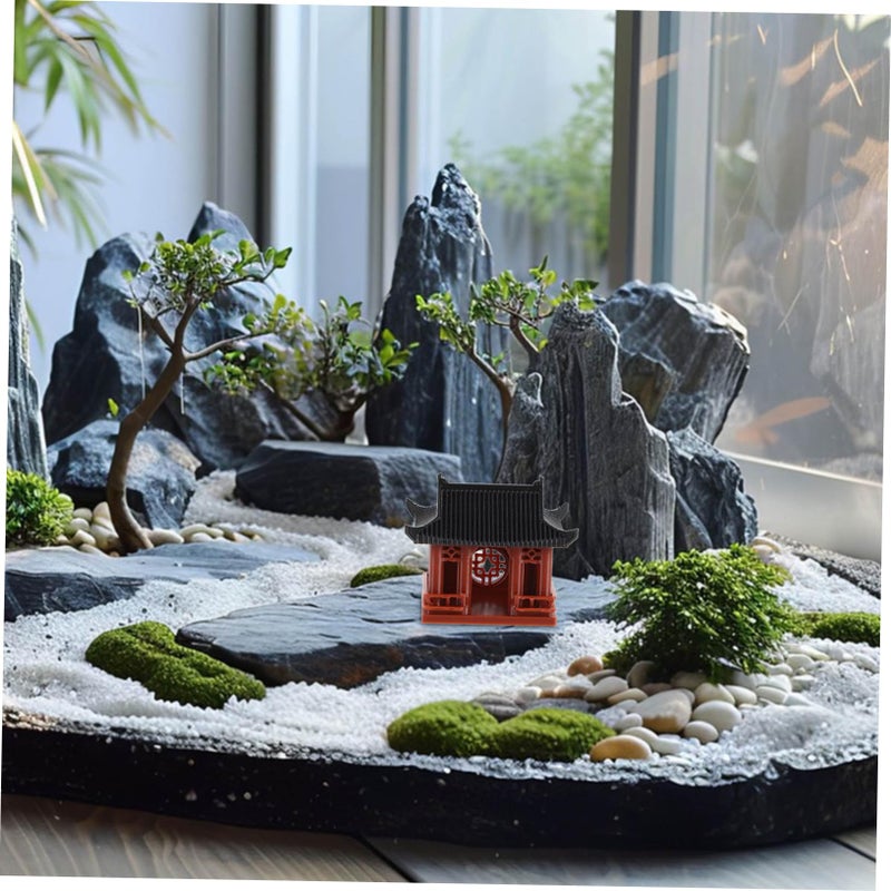 Miniature Pagoda Statue For Zen Garden Fish Tank Bonsai Terrarium Decor Desktop Ornament - Image 5