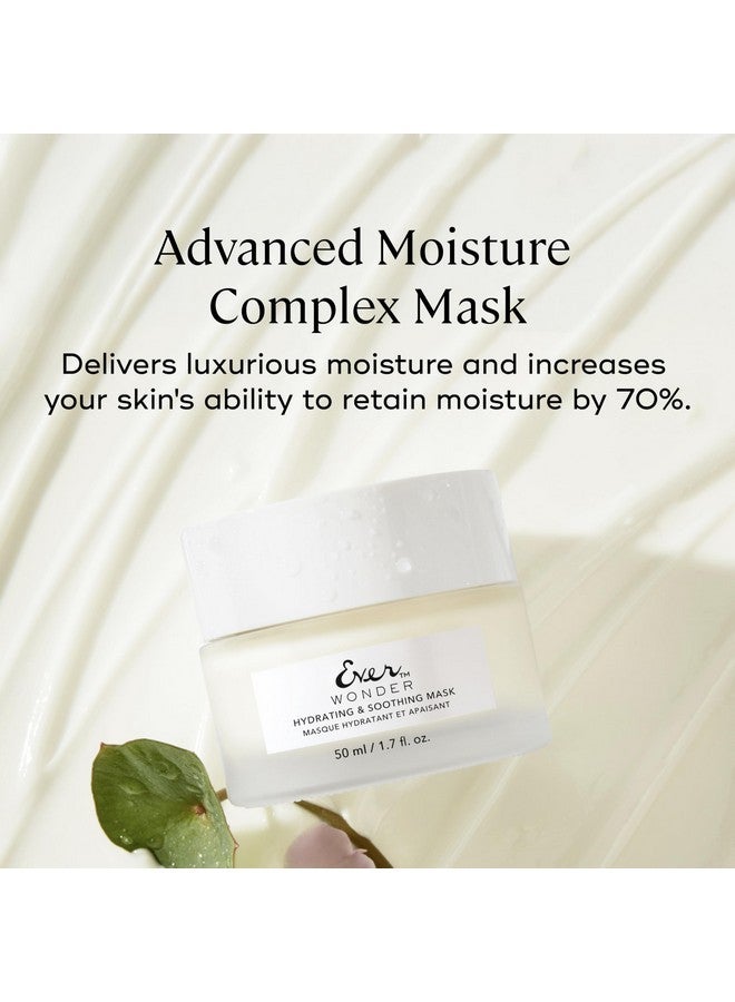 EVER Wonder Hydrating and Soothing Mask - Collagen Face Mask, Anti-Aging Face Mask for Sensitive Skin, Rose Water, Hyaluronic acid & Squalane Rich Hydrating Face Masks, 1.7 fl oz - Image 2