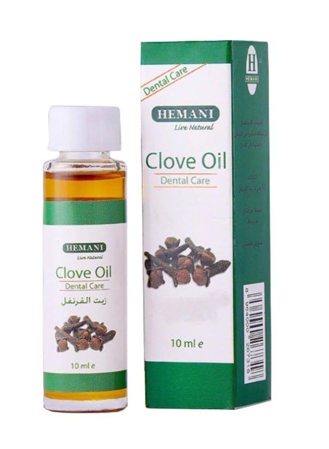 Hemani Clove Oil Dental Care 10ml – Natural Relief for Toothache, Sore Gums & Mouth Ulcers - Image 1