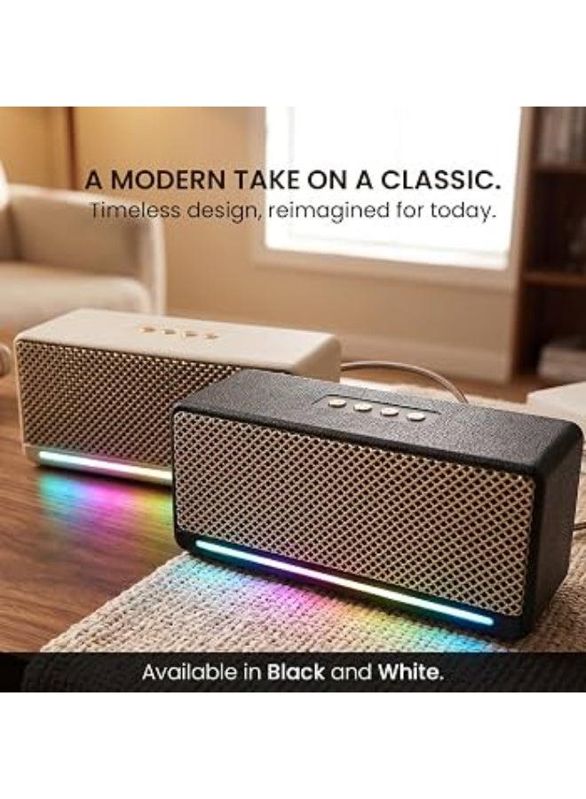 Winmax M305 Portable Wireless Bluetooth Speaker, RGB Accent Lighting, 20+ Hour Playtime - Image 5