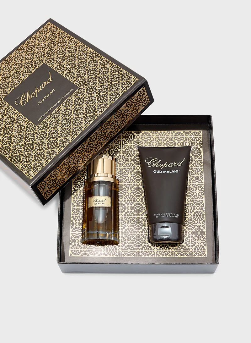 Chopard Malaki Oud Edp 80Ml + Shower Gel 150Ml Giftset