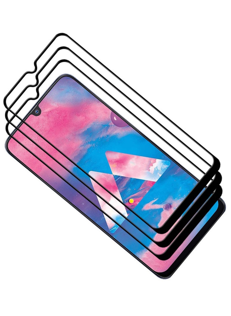 ACLIX 3 Pieces Antistatic ESD Dustproof Premium Quality High Definition Tempered Glass Screen Protector Designed For Samsung Galaxy M30 - Image 1