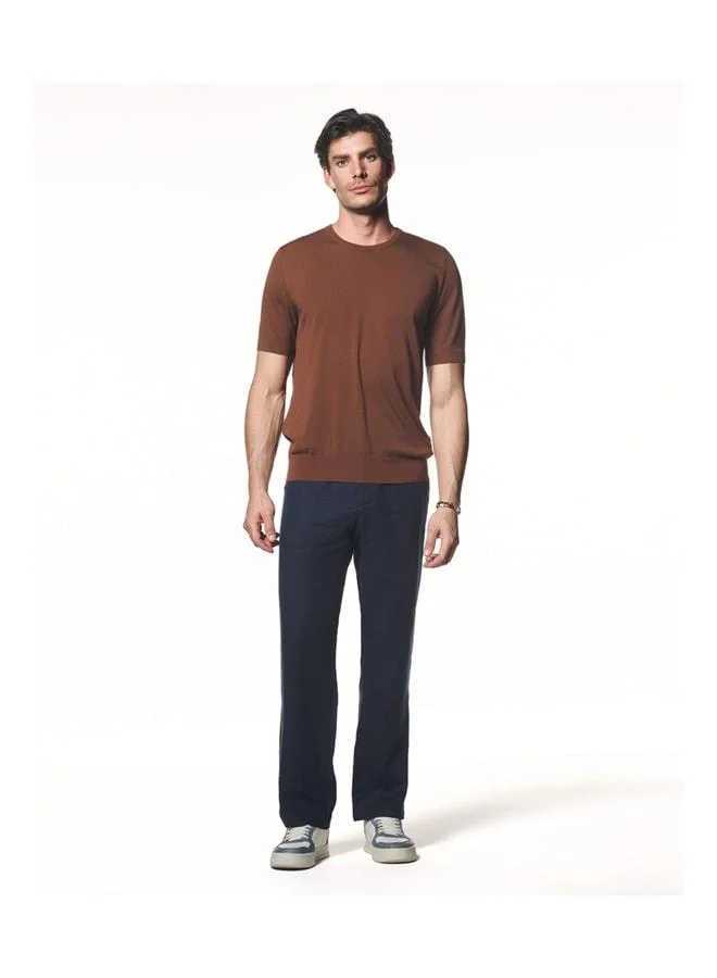 Liwali Short Sleeve Knit T-Shirt.