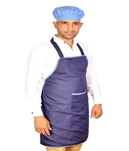Switchon Waterproof Polyester Chef Apron with Cap – Free Size | Multipurpose Cooking, Gardening, Crafting & Art Work | For Home, Hotels, Cafés & Restaurants | Durable & Easy to Clean - Image 2