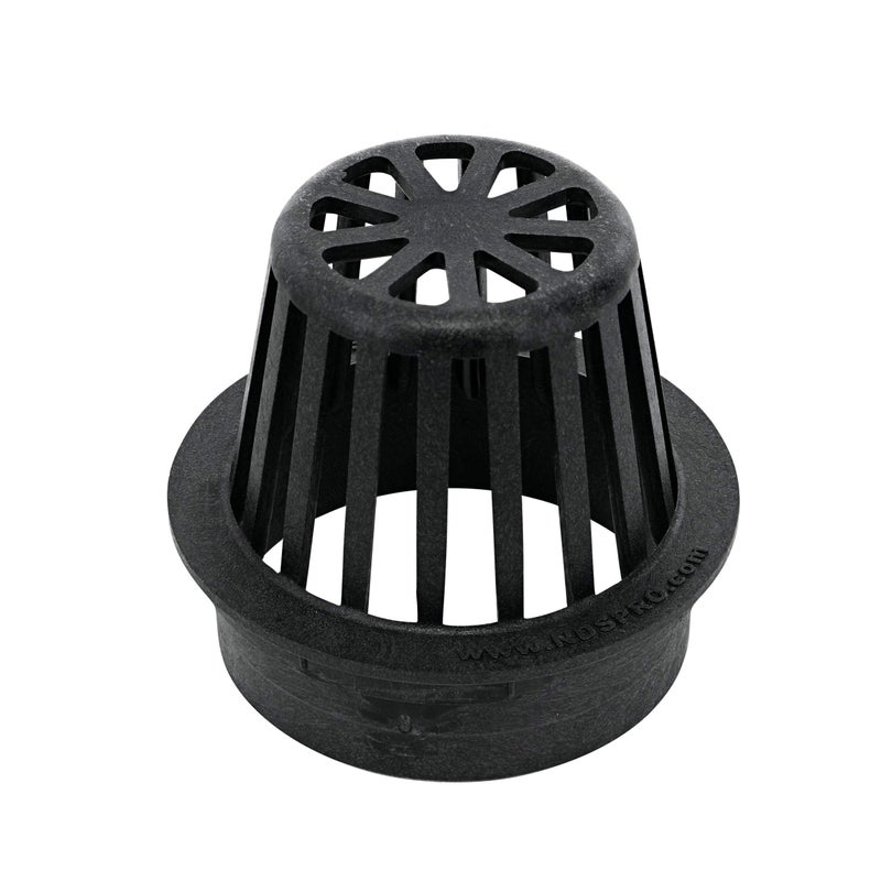 NDS 78 4" Atrium Grate, Black Fits 4 in. Drain Pipes & Fittings, 4" - Image 5