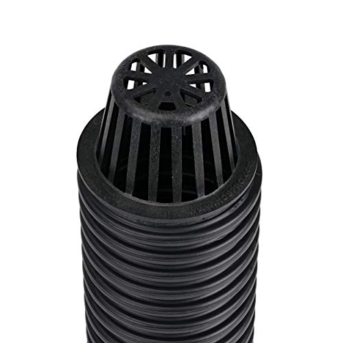 NDS 78 4" Atrium Grate, Black Fits 4 in. Drain Pipes & Fittings, 4" - Image 3