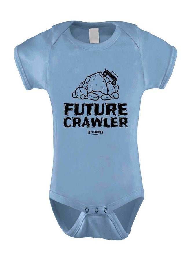 Infant Future Crawler Onesie Offroad 4x4 Outfit 6 Month Light Blue