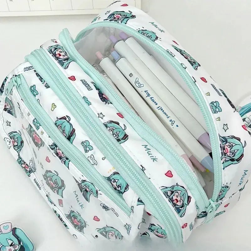 Estuche Para Lápices Hatsune Miku: Anime Cartoon Cute Aaa - Image 3