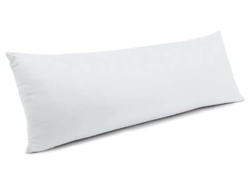 MoonRest® Premium Lumbar Polyester 100% Cotton Fabric Filled with 100% Pure Virgin Synthetic Fiberfill Decorative Throw Pillow Insert Stuffer Form for Sofa Couch Cushion Bedroom 14x36” - Image 1