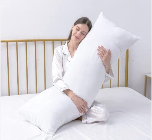 MoonRest® Premium Lumbar Polyester 100% Cotton Fabric Filled with 100% Pure Virgin Synthetic Fiberfill Decorative Throw Pillow Insert Stuffer Form for Sofa Couch Cushion Bedroom 14x36” - Image 2