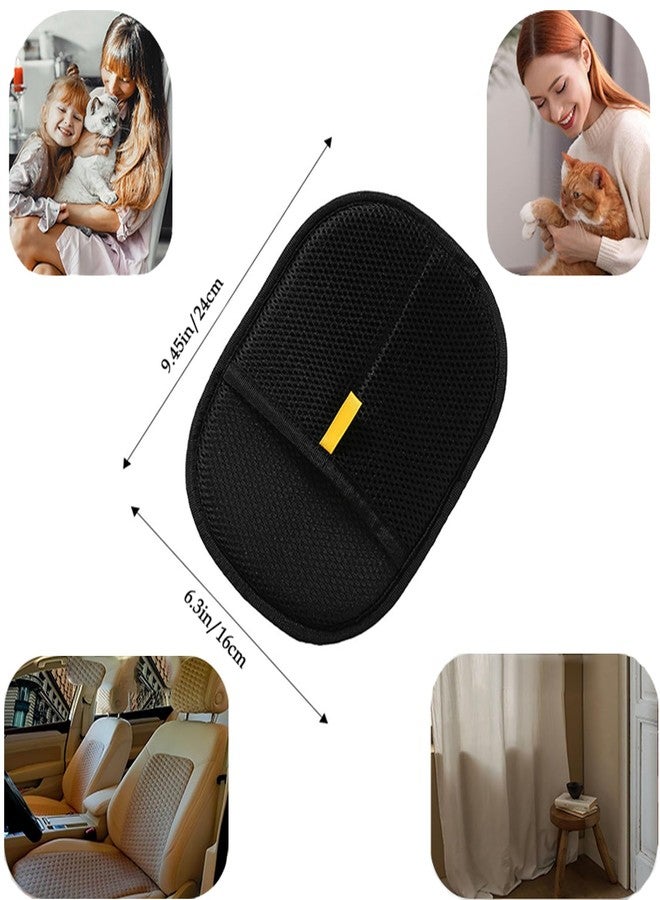 زيتوب قفازات وفرشاة Zittop لإزالة شعر الحيوانات الأليفة الساكن، قطعتان، قابلة لإعادة الاستخدام وفعالة للعناية بشعر الحيوانات الأليفة، والملابس، والأرائك، والأثاث، والسجاد، ومقاعد السيارات - Image 2