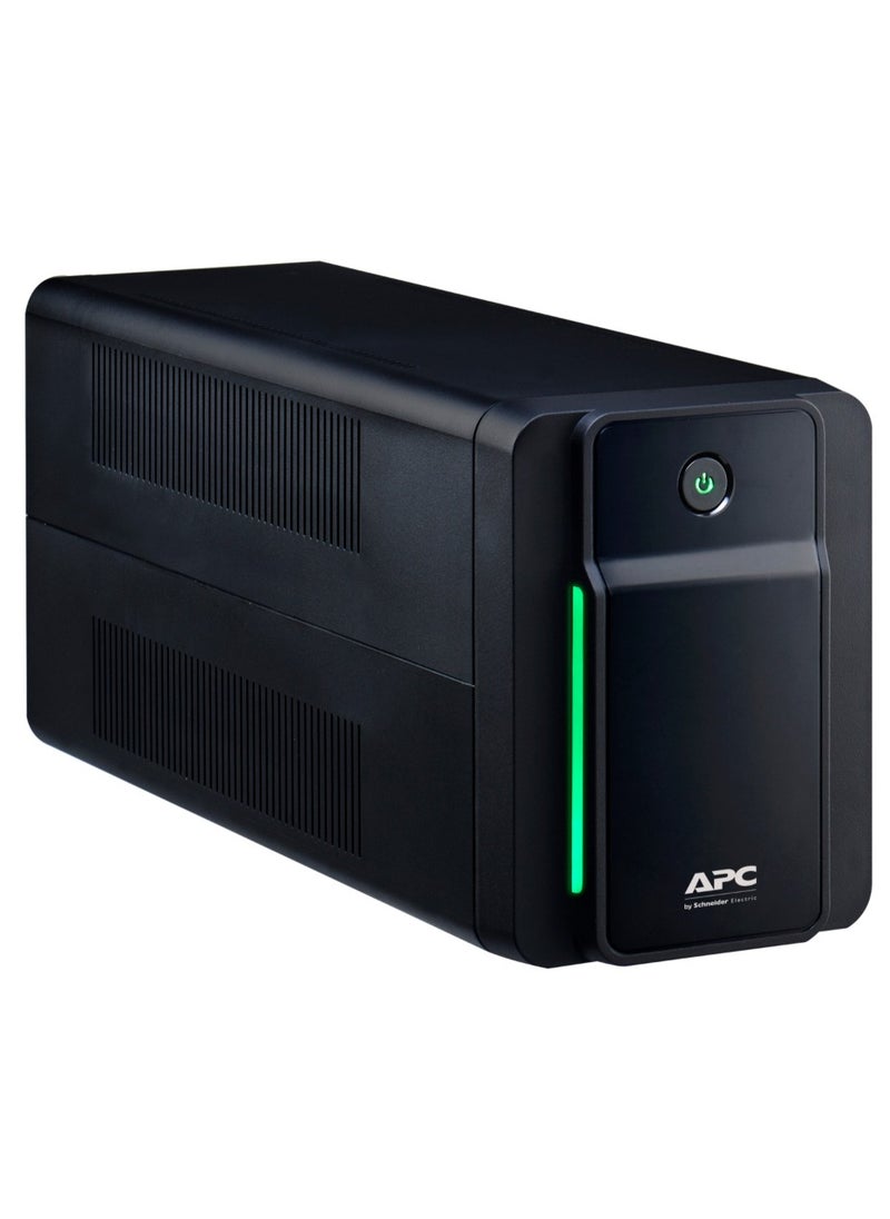 APC - APC Power Supply 2 Universal Outlets + 1 IEC C13 Port, 750VA Backup Modules, 230V Tower, BX750MI-MS - Image 1