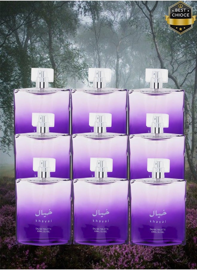 خيال 9 قطع عطر خيال للنساء 100 مل  - Image 1