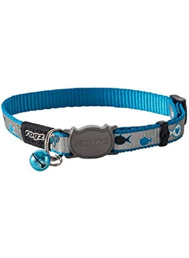 طوق روغز ريفلكتوكات سمكة زرقاء صغير جداً