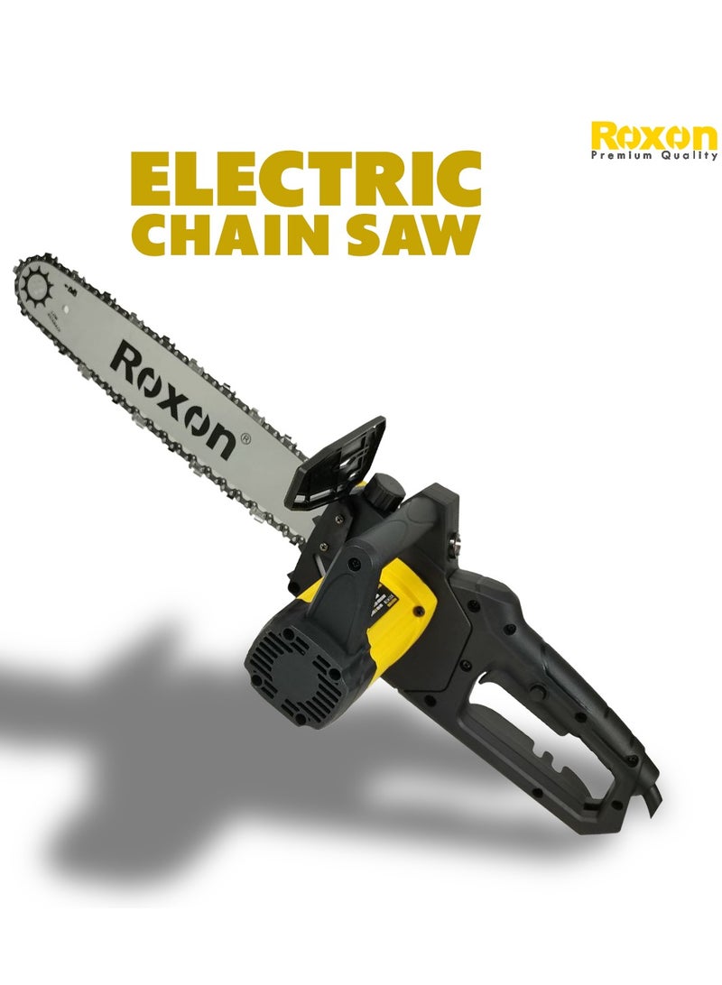 ROXON RXECS1300 Electric Chain Saw 16-Inch 1300W - High Performance, 220-240V 50/60Hz, 480rpm Premium Chainsaw - Image 1