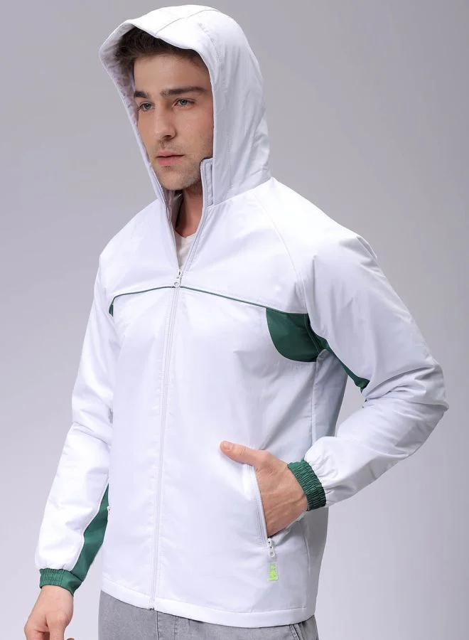 The Indian Garage Co Men Slim Fit Mix & Match Puffer Jackets