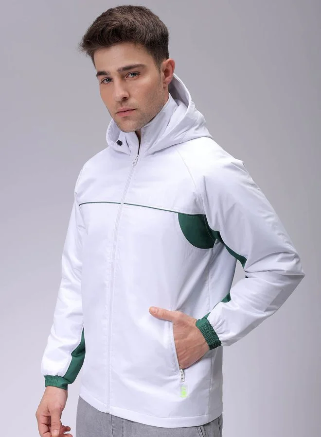 The Indian Garage Co Men Slim Fit Mix & Match Puffer Jackets