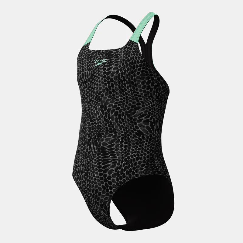 speedo Kids' Powerback One-Piece Swimsuit