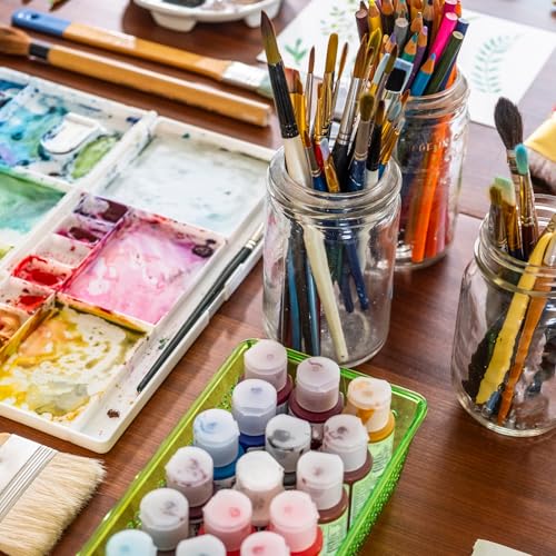 Delta Creative Ceramcoat Acrylic Paint in Assorted Colors (2 oz), 2505, White - Image 4