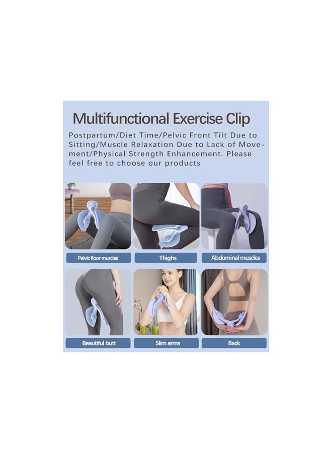 S-TOP Thigh Trainer 35 lb Pelvic Floor Trainer Women's for Women Leg Press Butt Trainer for Home Men Training Equipment Fitness Equipment Sports Equipment Home Pelvic Floor Muscle Trainer Buttocks Trainer - Image 5