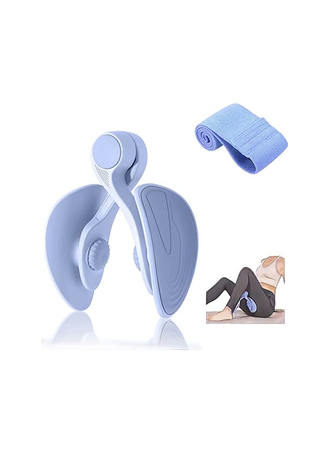 S-TOP Thigh Trainer 35 lb Pelvic Floor Trainer Women's for Women Leg Press Butt Trainer for Home Men Training Equipment Fitness Equipment Sports Equipment Home Pelvic Floor Muscle Trainer Buttocks Trainer - Image 2