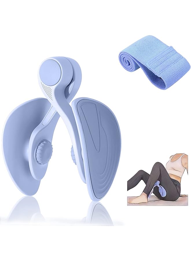 S-TOP Thigh Trainer 35 lb Pelvic Floor Trainer Women's for Women Leg Press Butt Trainer for Home Men Training Equipment Fitness Equipment Sports Equipment Home Pelvic Floor Muscle Trainer Buttocks Trainer - Image 1