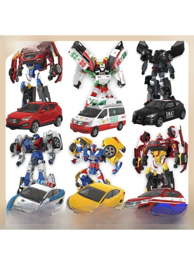 Genuine Kabao Car God Children's Toy Deformed Car Robot Boy's Birthday Gift Reload Guard Can Send On Behalf-Color:Cabao Car God-eagle Hawk, Jumping Prophet KB-25 - Image 3