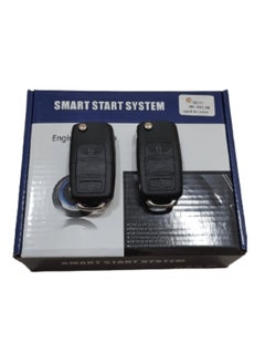 MR.SMART 12V Car Passive Keyless Entry System PKE Engine Starter Push Button Vehicles Start/Stop Kit Safe Lock with 2 Smart Key  - Image 2