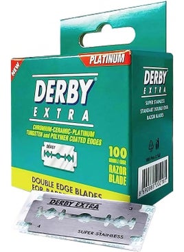 Derby Derby Extra Double Edge Safety Razor Blades  Pack of 100 Blades 