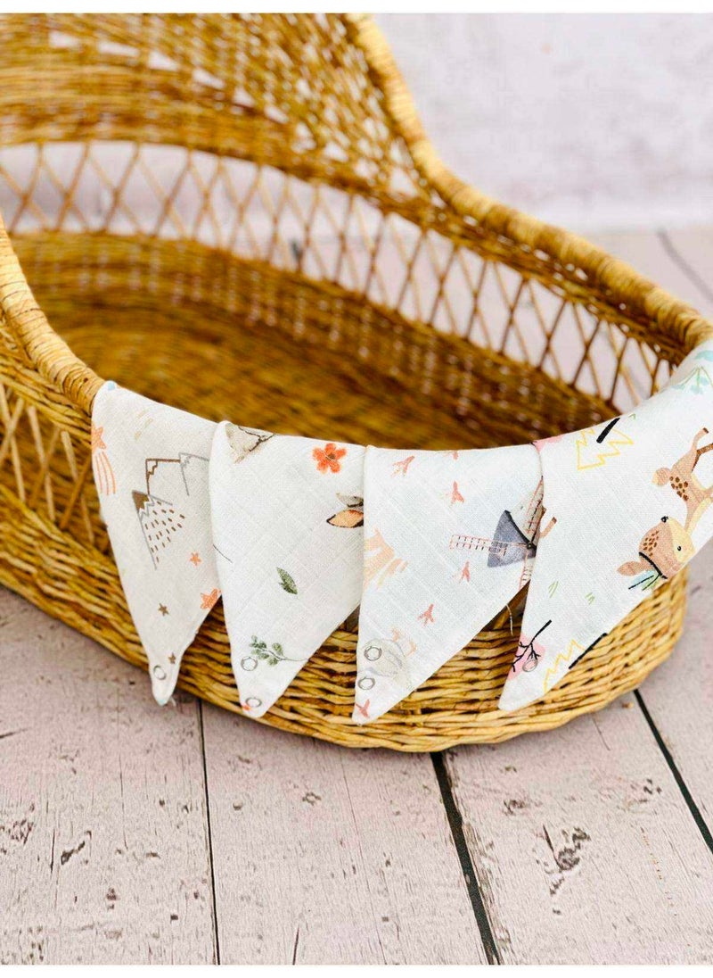 juniperus - 4-Pack Organic 100% Cotton Muslin Collar - Image 1