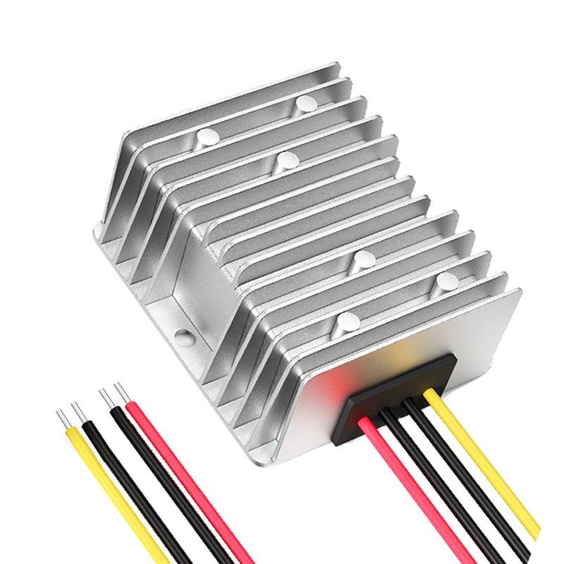 12V 24V to 5V Buck Converter, 15A 75W Step Down DC Voltage Regulator for Car Truck Vehicle Boat RV Solar Energy System â€“ Waterproof DC Converter for Automotive Electronics