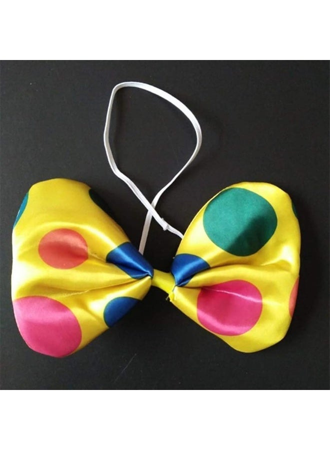 BinaryABC Clown Tie and Bow Tie SetClown Costume PropsHalloween Carnival Circus Costume Fancy Dress Accessories - Image 5