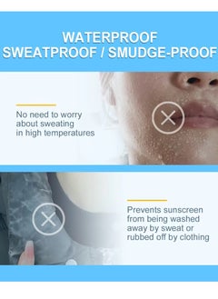AuQuest 70ml Sunscreen Spray for Face and Body SPF 50+ Lightweight Non Greasy Spray Broad Spectrum SPF 50 Sunscreen Stops Up to 98% of UVA UVB Rays Water and Sweat Resistant Sunscreen Spray  - Image 4