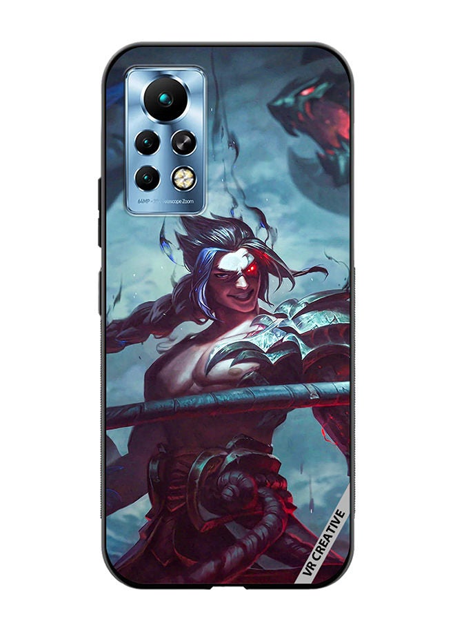 VR CREATIVE Protective Case Cover For Infinix Note 11 Pro Kayn League Of Legends Design Multicolour - Image 1